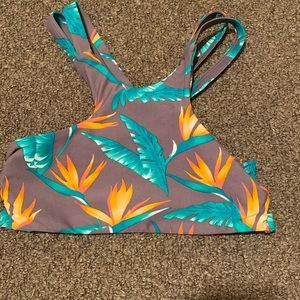 Tori Praver Bird of Paradise Bikini Top